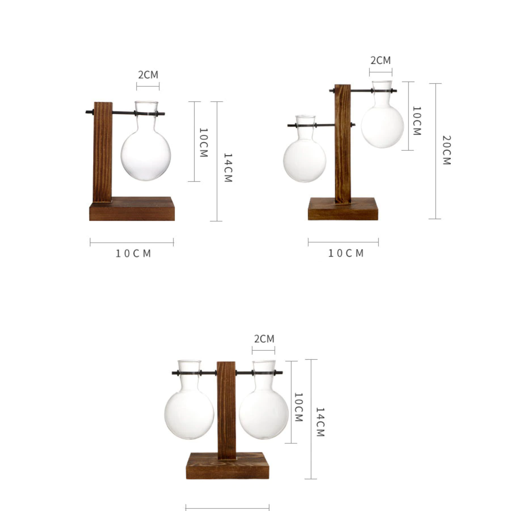 terrarium hydroponic plant vases Terrarium Hydroponic Plant Vase – Essentials of Essex