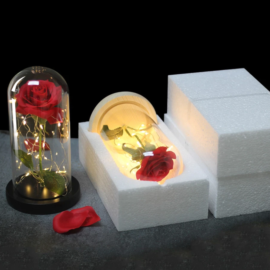 LED Eternal Rose Glass Display