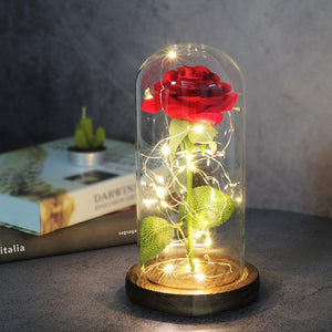 LED Eternal Rose Glass Display